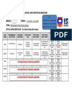 Jadual Bertugas Minggu Ke 5