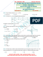 (Cô Ngọc Huyền LB) Đề Thi Thử Tốt Nghiệp THPT Năm Học 2020-2021 Trường THPT Chuyên Thái Bình Lần 2