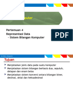 Pertemuan 04 - Representasi Data