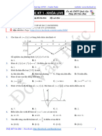 (Đỗ Văn Đức) Thi Kscl Giữa Học Kỳ 1 - Toán Thầy Đức - Đề