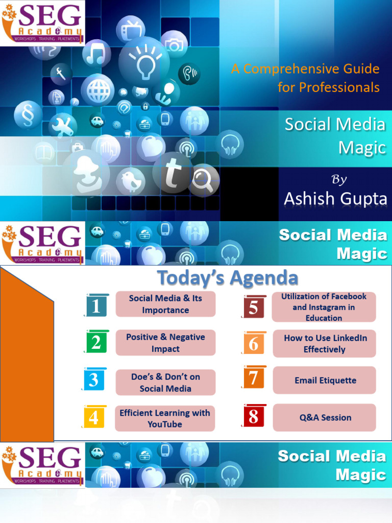 Workshop On Professional Branding Through Social Media | PDF | Social ...