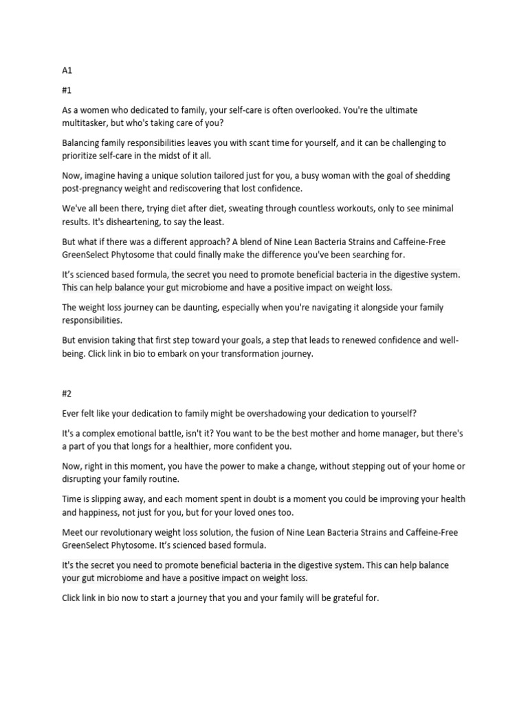 brief example PDF Stress (Biology) Weight Loss