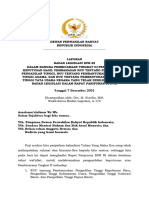 Laporan Badan Legislasi DPR RI Terhadap RUU Tentang Pembentukan Pengadilan Tinggi, Tata Usaha Negara, Agama