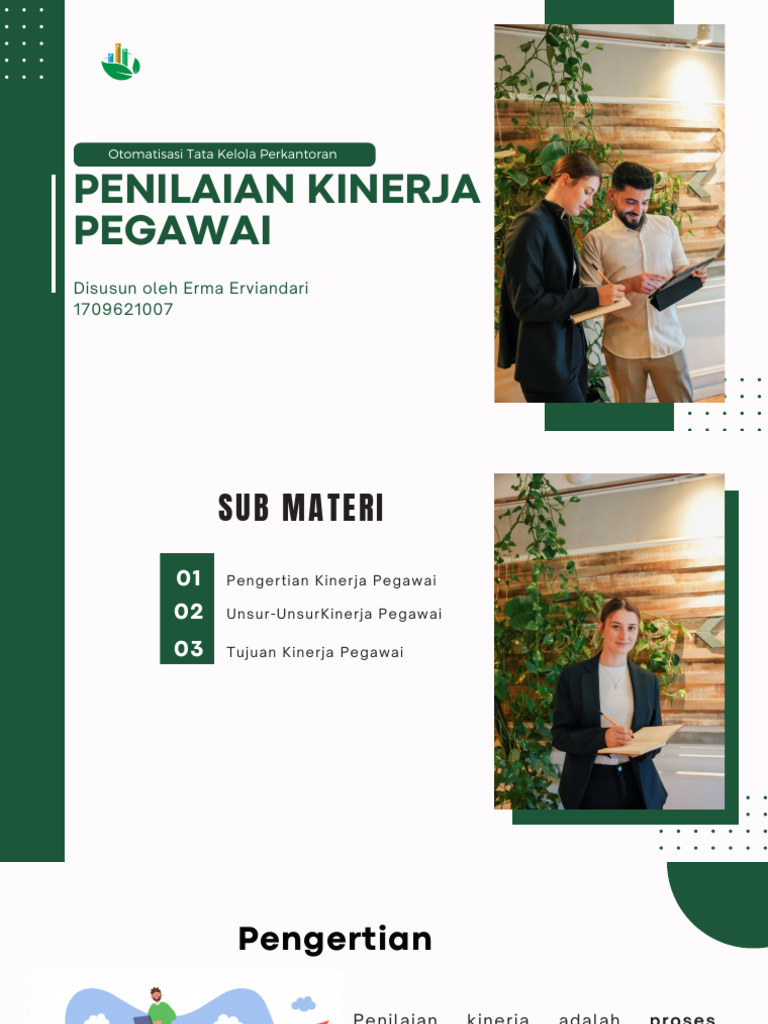 Ppt Penilaian Kinerja Pegawai Pdf