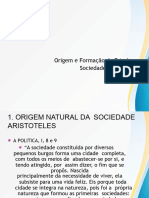 Origem Formação Estado