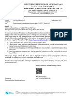 Surat Pemberitahuan Unggah Laporan Akhir Program Penelitian Dan Pengabdian Kepada Masyarakat Dosen Vokasi