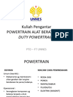 Pengantar - Powertrain - Alat - Berat