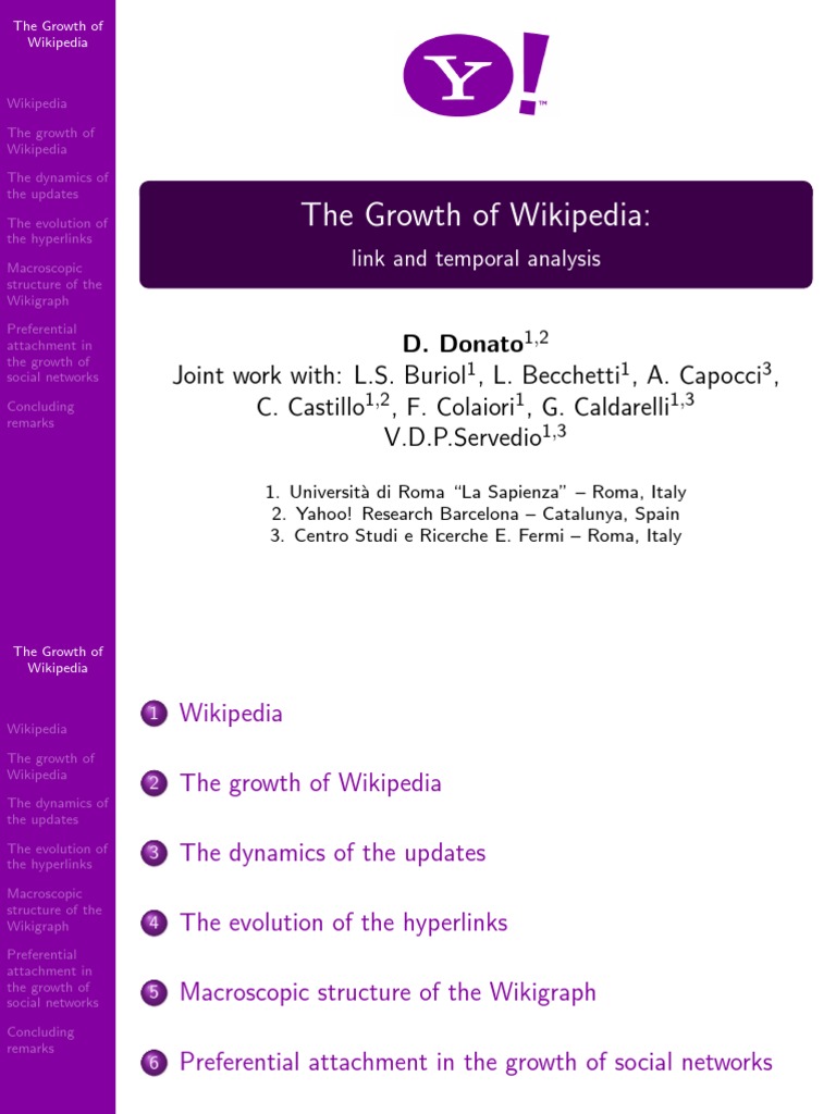 Evolution of Wikipedia Wi 2006 Hong Kong1268 | PDF | Wikipedia | Hyperlink