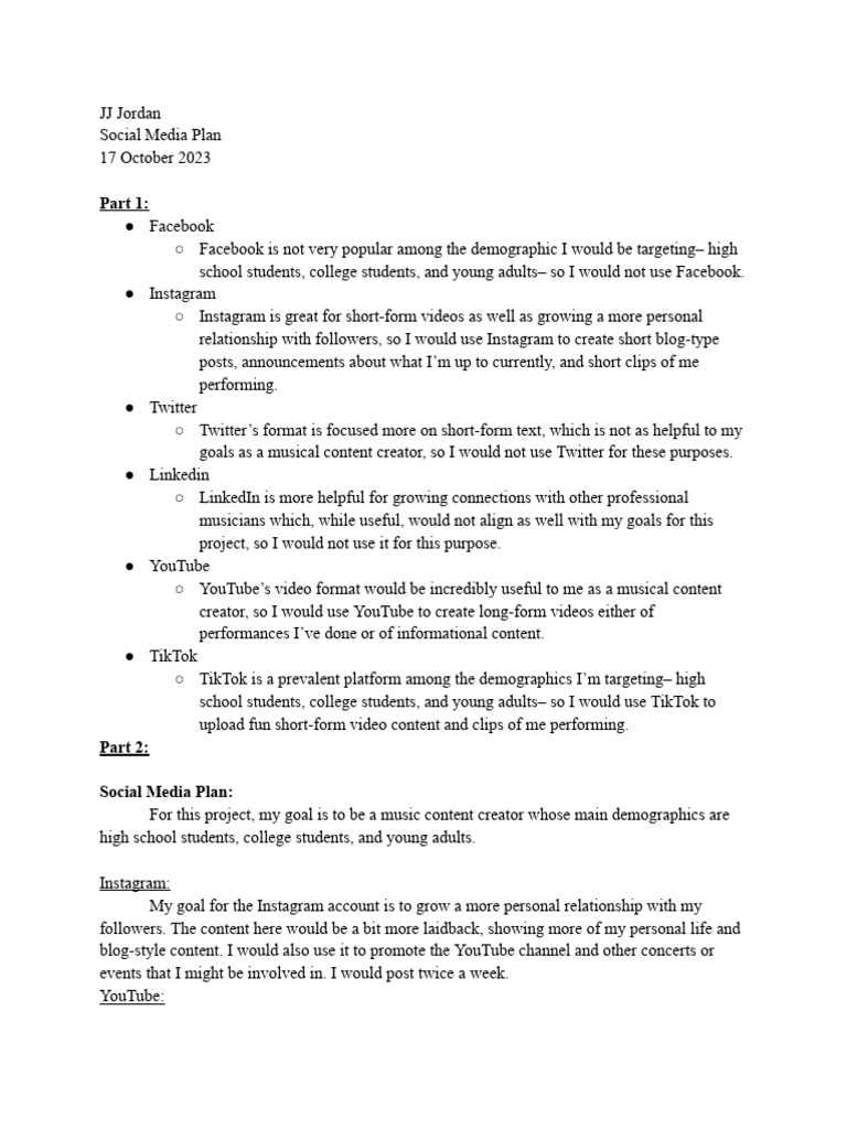 social-media-plan-pdf-you-tube-popular-culture-media-studies