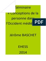 BASCHET Jérôme (2014) - Conceptions de La Personne (EHESS)