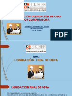 Liquidacion Final de Obra