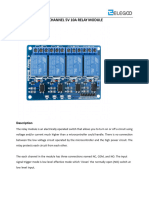 4 Channel 5v 10a Relay Module