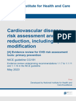 Cardiovascular Disease: Risk Assessment and Reduction, Including Lipid Modification
