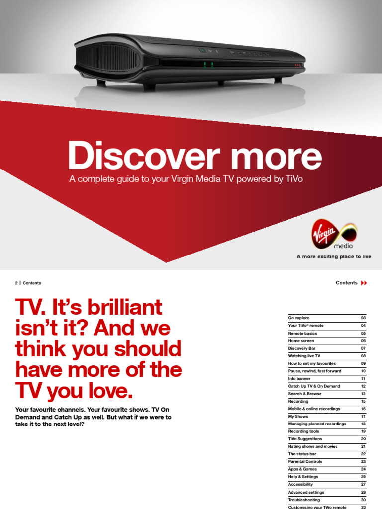 Tivo Complete Guide PDF Menu Video On Demand