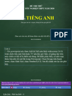 Đề 45 theo cấu trúc đề tham khao lan 2 mon TA