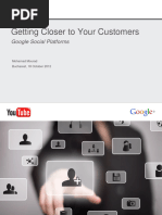 Google - Getting Closer To Your Customers