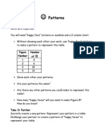 Penny Patterns - Patterns and Relations Activity Practice