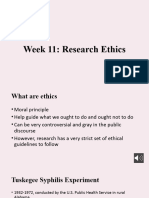 GCH 380 Wk11 - Ethics
