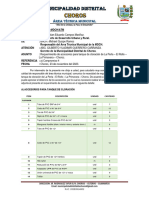 Informe #0068-2023. - Req. Accesorios para Tanque de Cloración