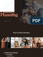 Modern Family Planning