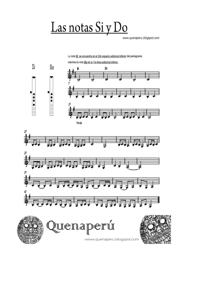Ejercicios de Quena | PDF