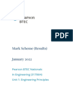 Mark Scheme Jan 2022