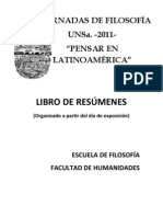 Libro de Resumenes