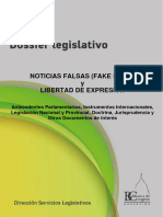 Dossier 229 Legis Nacional Noticias Falsas Libertad Expresion Jul 2022