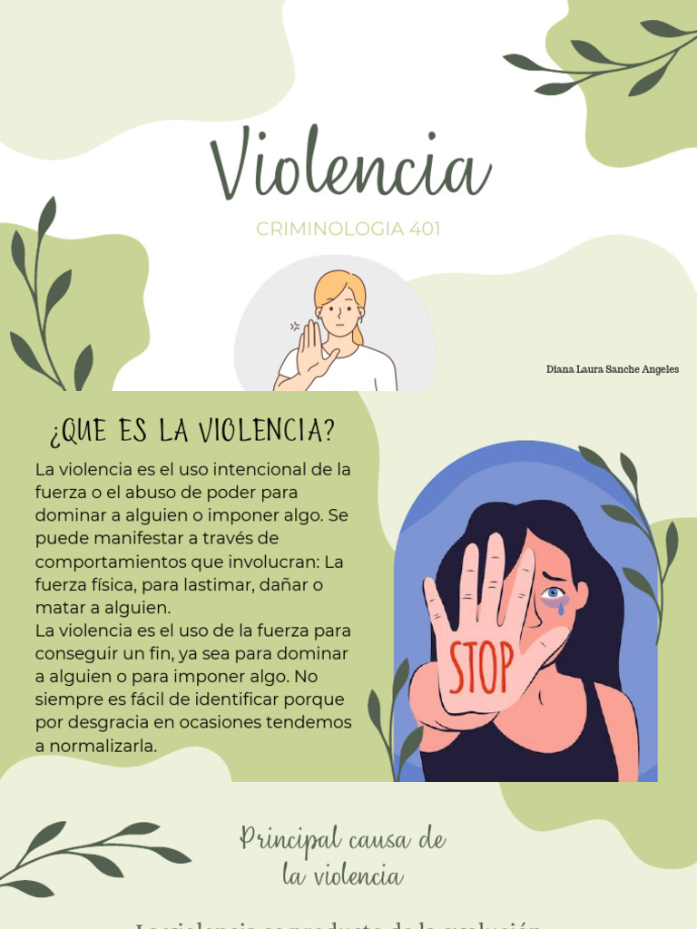 Tipos y efectos de la violencia intrafamiliar | PDF | Violencia ...