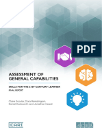 Assessment of General Capabilities - Skills For The 21st-Century L
