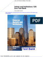 Full Download Financial Markets and Institutions 12th Edition Madura Test Bank