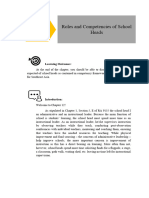 Chapter 12 - Roles and Competencies of School Heads - TVET Module - EDUC 212B