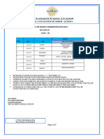 TSSL Pre Board II Examination Datesheet Class Xii-1