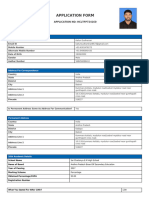 Application Form HCLTFP724160