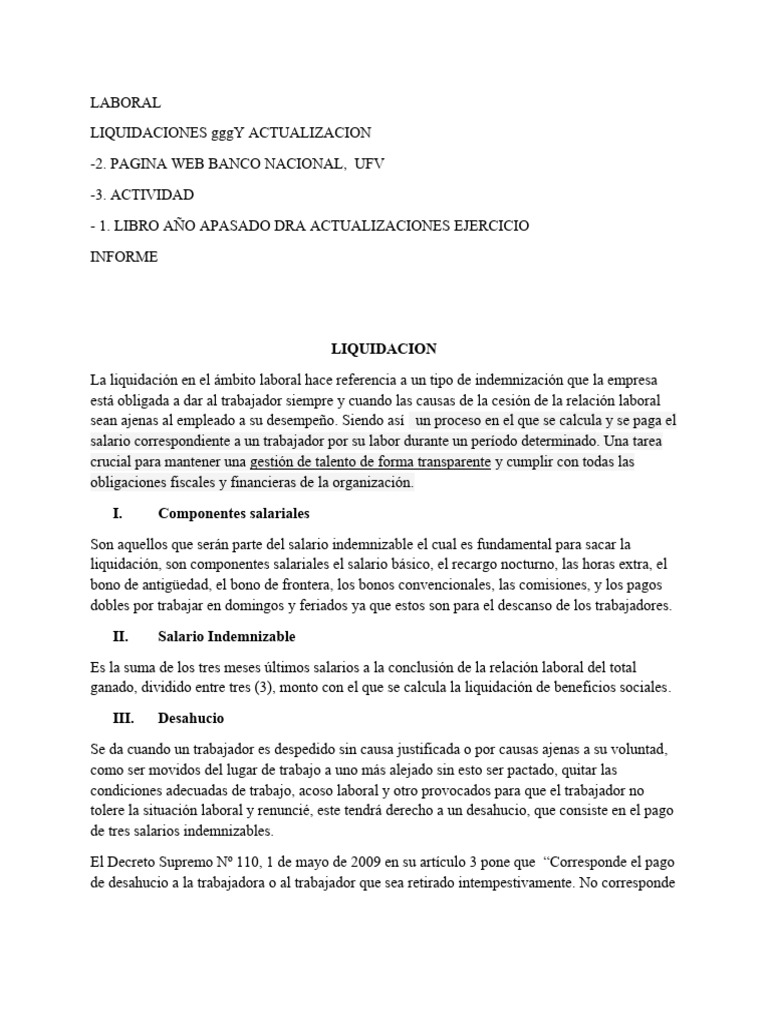 Laboral Informe Feria | PDF | Salario | Salario mínimo