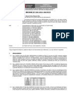 Informe Reconocimiento de Deuda - NEFROVIDAD LA FLORIDA S.A.C.