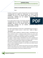 Informe de Vulnerabilidad Del Lugar