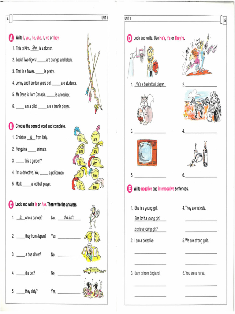 Grammar Kids-1-4 | PDF