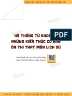 TỪ KHÓA LỊCH SỬ ÔN THI THPT QUÀ TẶNG KÈM SÁCH HỆ THỐNG KIẾN THỨC LỊCH SỬ