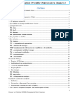 Programmation Orientée Objet Java Niveau 2