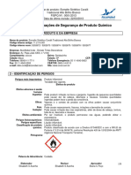 Ficha de Informações de Segurança de Produto Químico - Coral Branco Esmalte Sintético