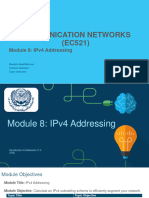 IPv4 Addressing