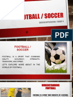 Group 4, Football or Soccer (English Application)