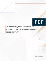 CERTIFICAÇÕES AMBIENTAIS E ANÁLISE DE DESEMPENHO ENERGÉTICO Aula 2  OK