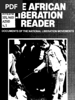 The African Imagination Aesthetics Identity Social Science - wallerstein and braganca eds the african liberation reader volume 1 the
