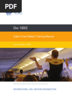 ビジネス・経済 JAL CABIN ATTENDANT MANUAL VOL. VI ICAO Cabin Crew Safety Training Manual | PDF | Flight Attendant