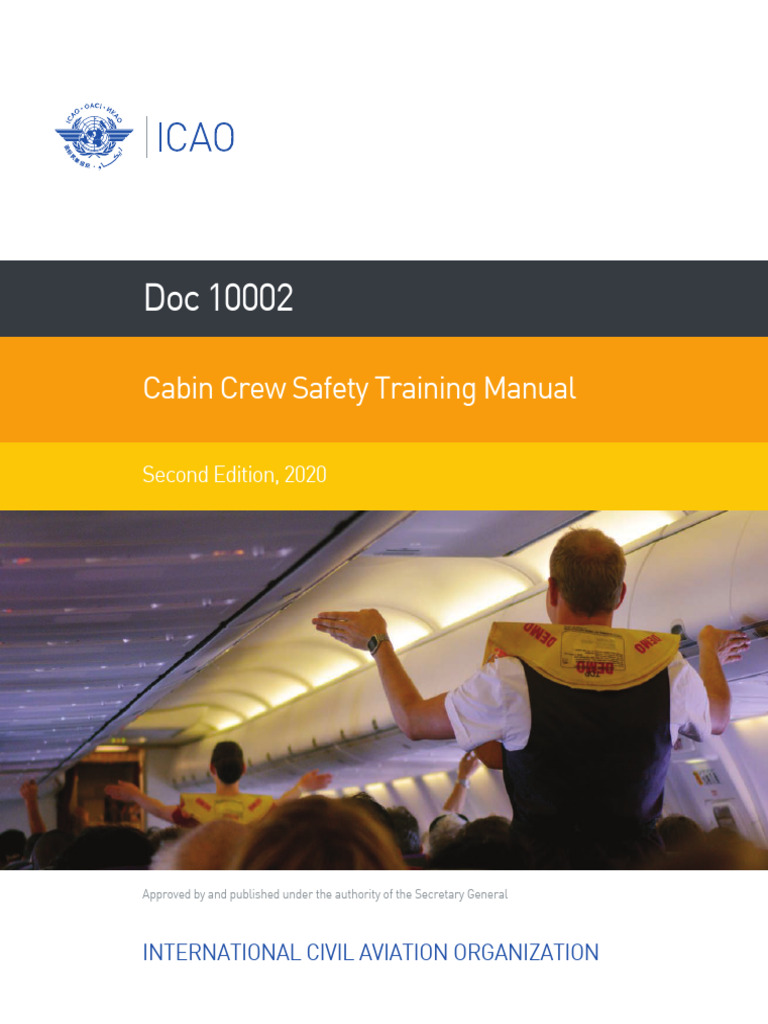 ICAO Cabin Crew Safety Training Manual | PDF | Flight Attendant ...