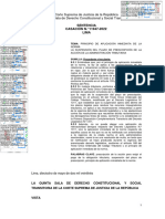 Corte Suprema de Justicia de La República Quinta Sala de Derecho Constitucional y Social Transitoria