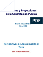 Panorama y Proyecciones de la Contratación Publica Ricardo Salazar Chavez
