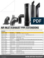 Air-Intake - Exhaust Pipes Extensions